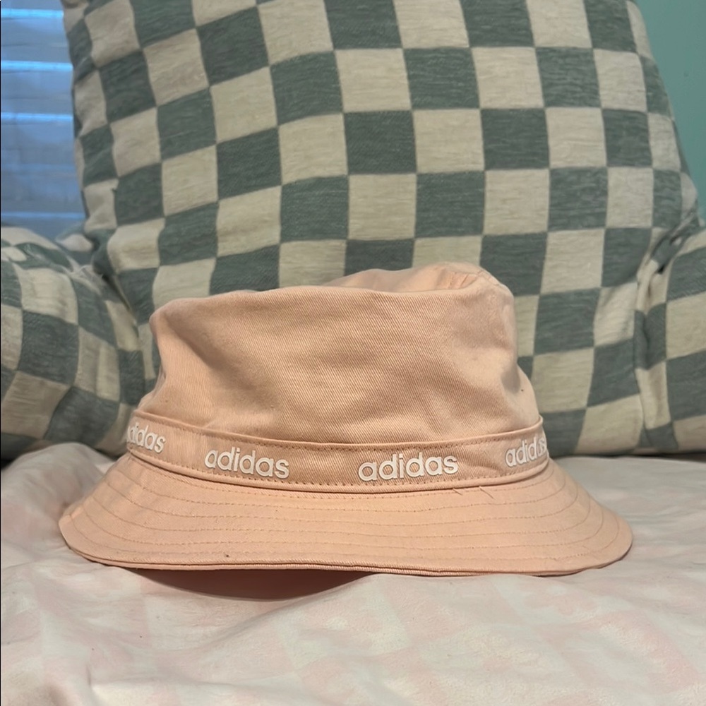 Adidas Pink Bucket Hat